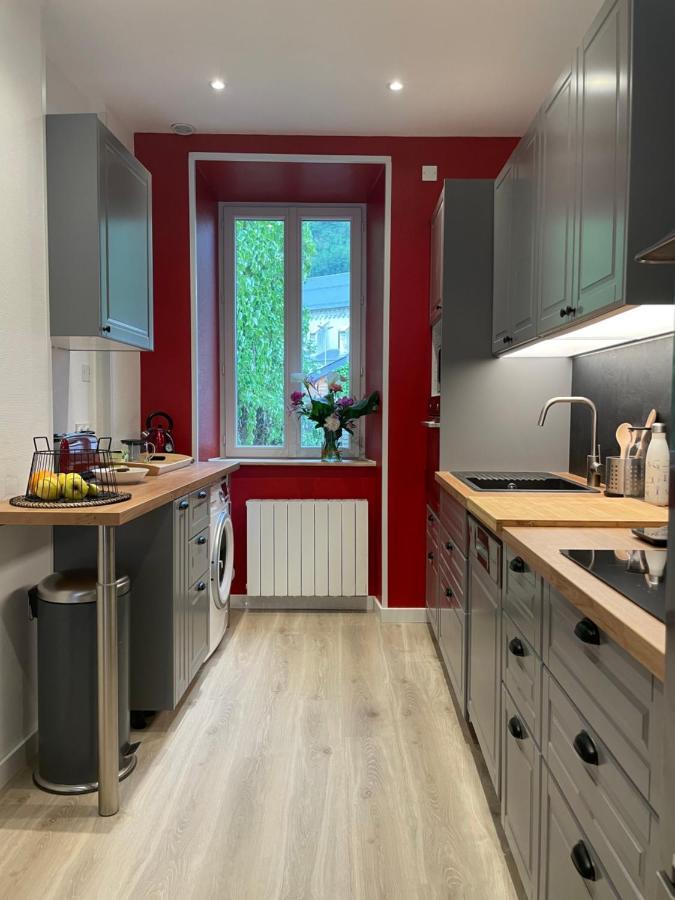 Bel appartement T3 rénové avec cour intérieure - Villa Marie Bagnères-de-Luchon Esterno foto