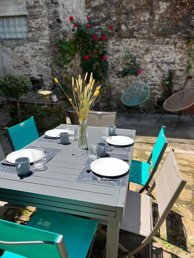 Bel appartement T3 rénové avec cour intérieure - Villa Marie Bagnères-de-Luchon Esterno foto