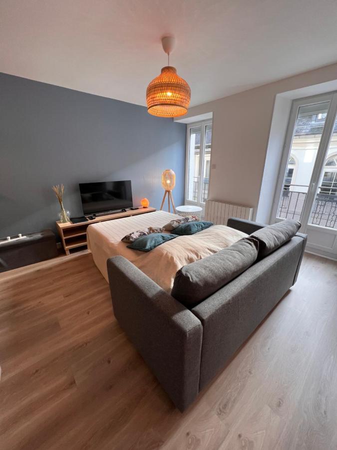 Bel appartement T3 rénové avec cour intérieure - Villa Marie Bagnères-de-Luchon Esterno foto
